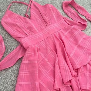 Bubblegum Pink Lily Romper